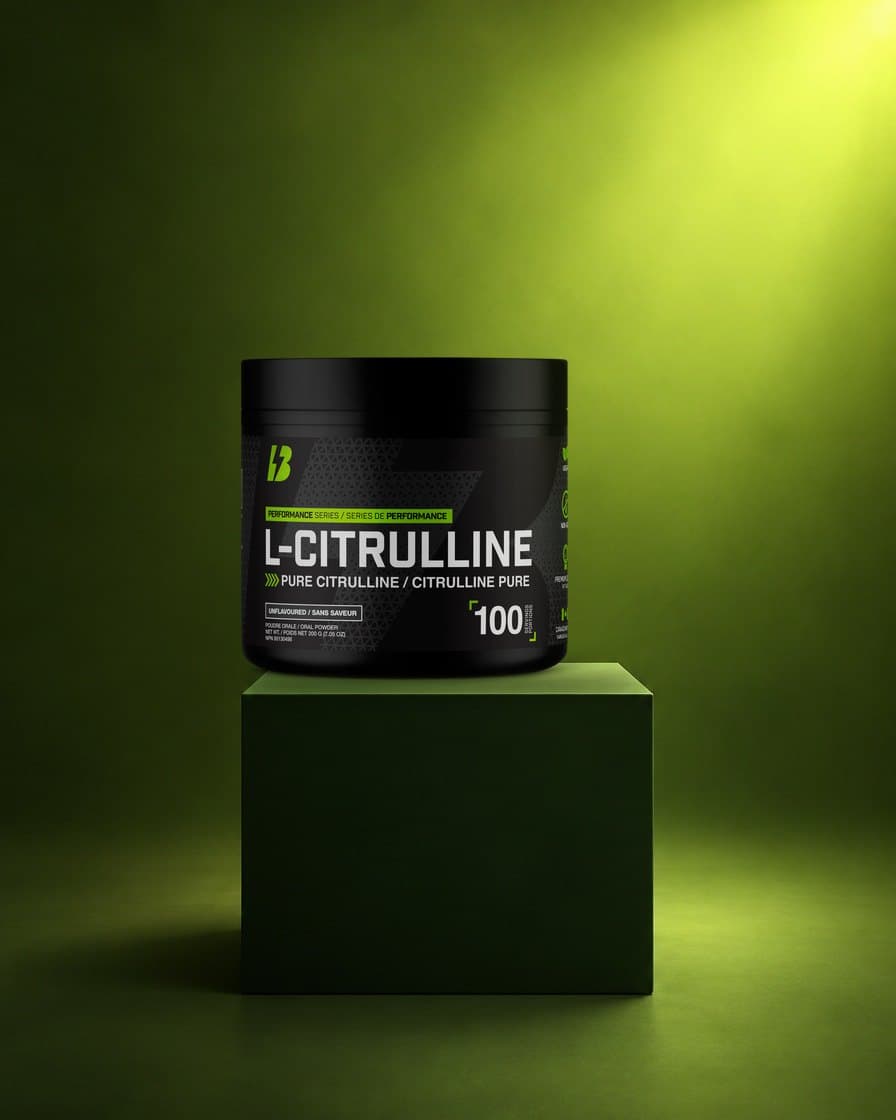 L-Citrulline tub in the studio
